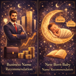 Home lucky names recommendation for business or new born child